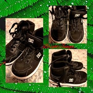 Boys shoes , DC , size 10, black